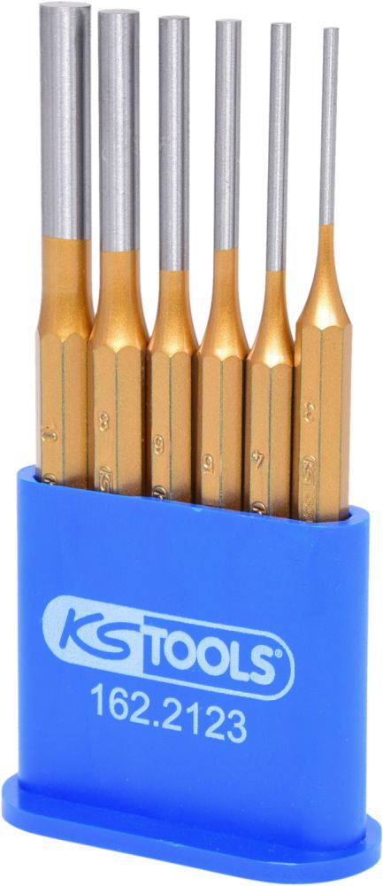 Produktbild KS Tools Splintentreiber-Satz, 6-tlg.  Ø3-4-5-6-8-10mm