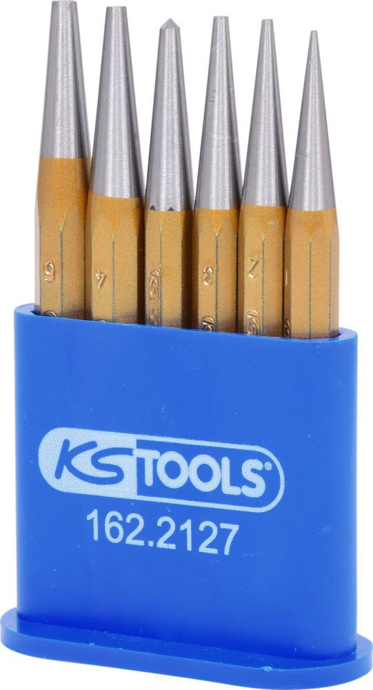 Produktbild KS Tools Durchtreibersatz in Kunststoffständer 6 Teile