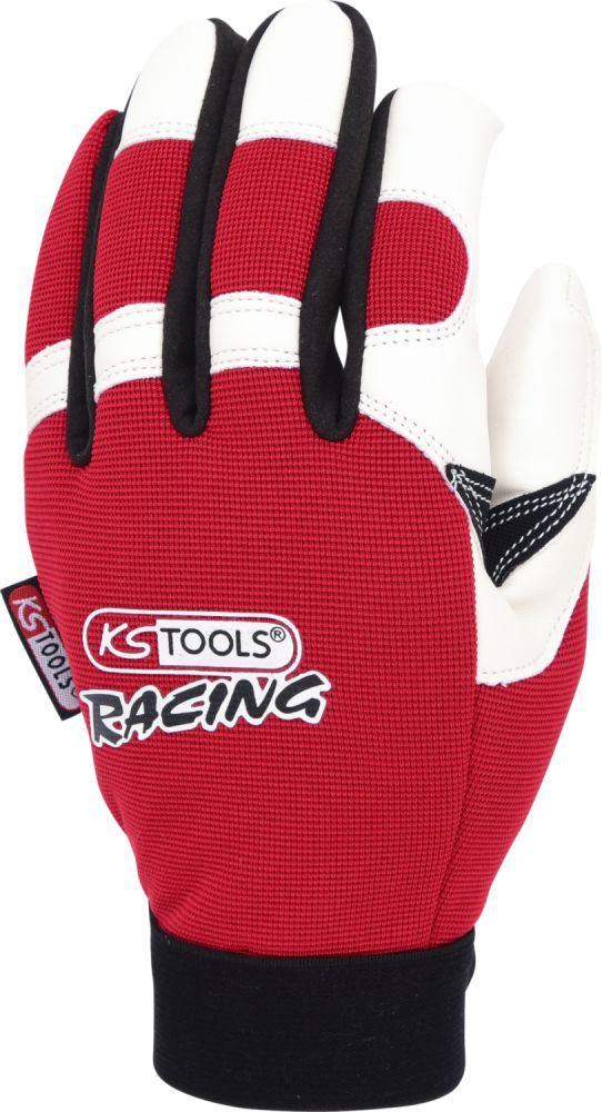 Produktbild KS Tools Leder-Mechaniker-Handschuh, Vibrationsgedämmt, 10 bild 3