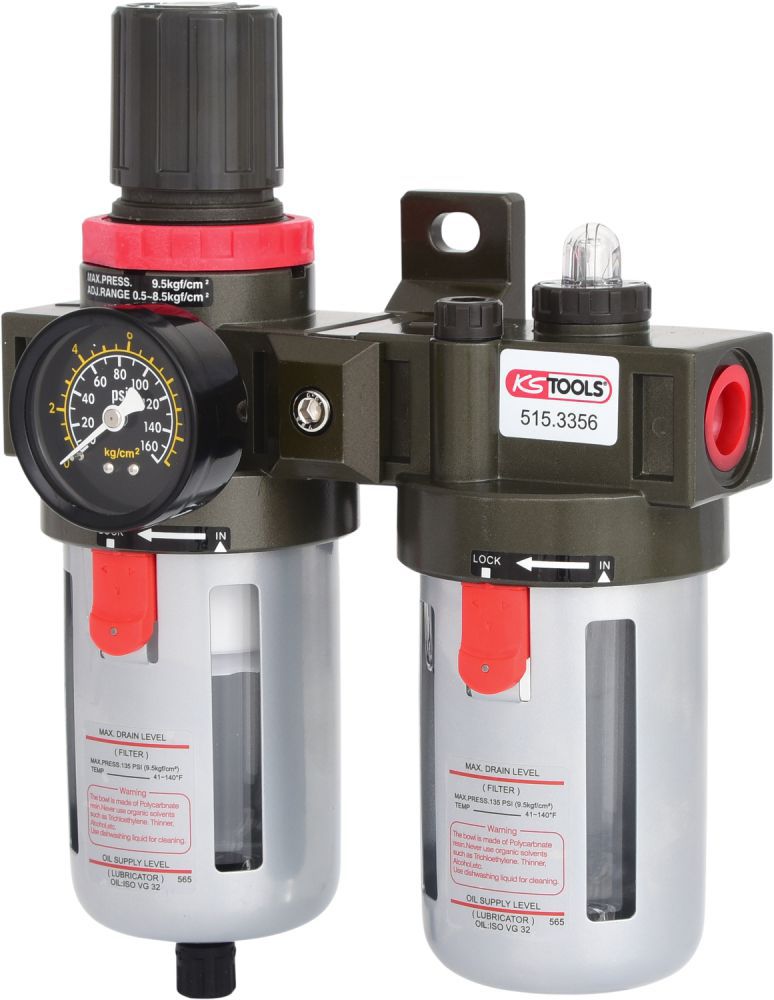 Produktbild KS Tools 1/2 Zoll Druckluft Wartungseinheit 0,5 - 12 bar