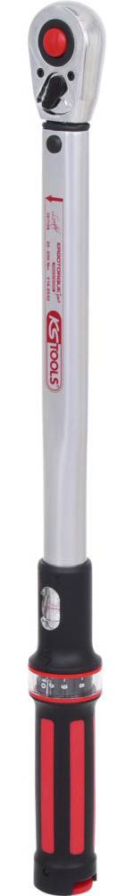Produktbild KS Tools Aktion 1/2" ERGOTORQUE®precision Ratschen-Drehmomentschlüssel, 20-200Nm, rot bild 2