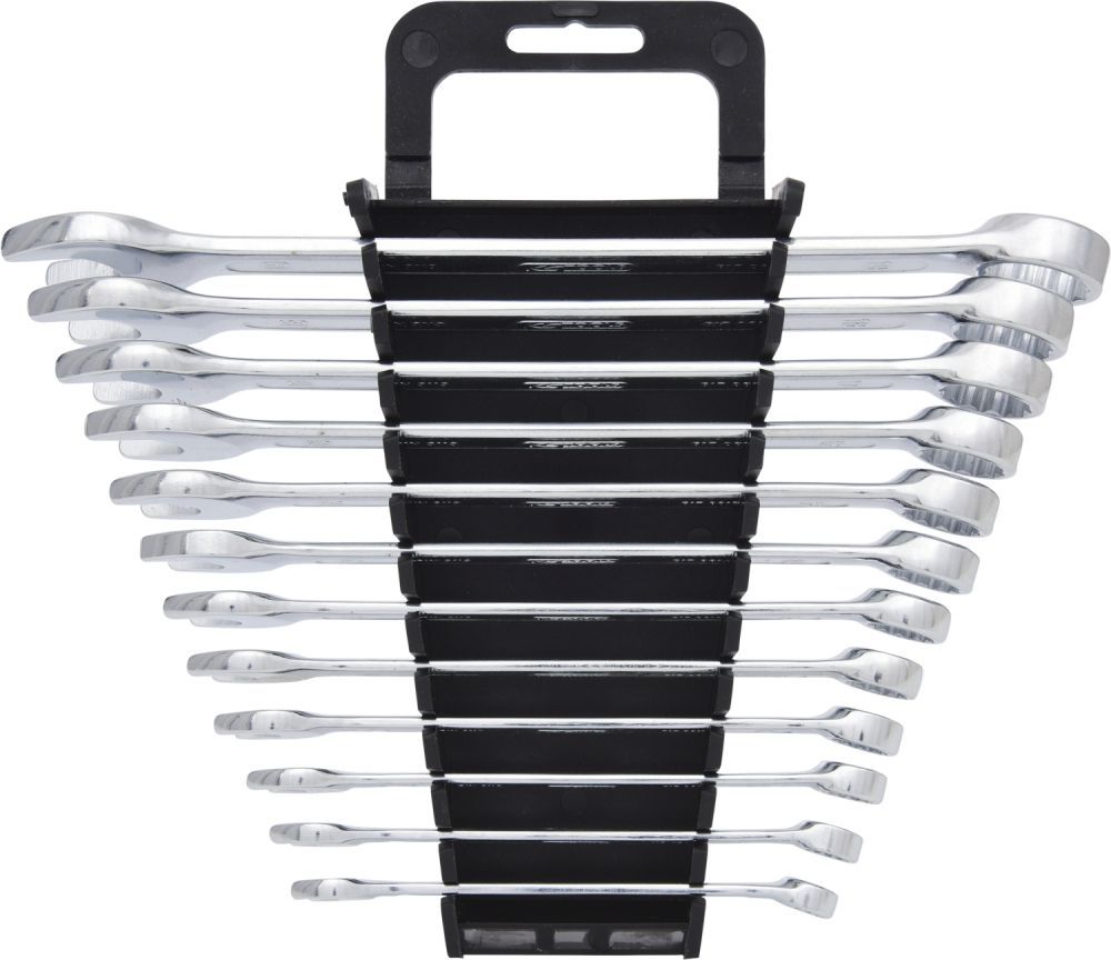 Produktbild KS Tools CLASSIC Ringmaulschlüssel Satz abgewinkelt 12-teilig 8-19 mm