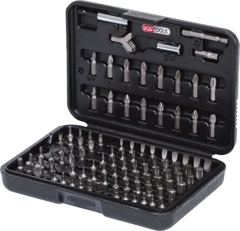 Produktbild KS Tools 1/4 Zoll CLASSIC Bit Satz 100 teilig