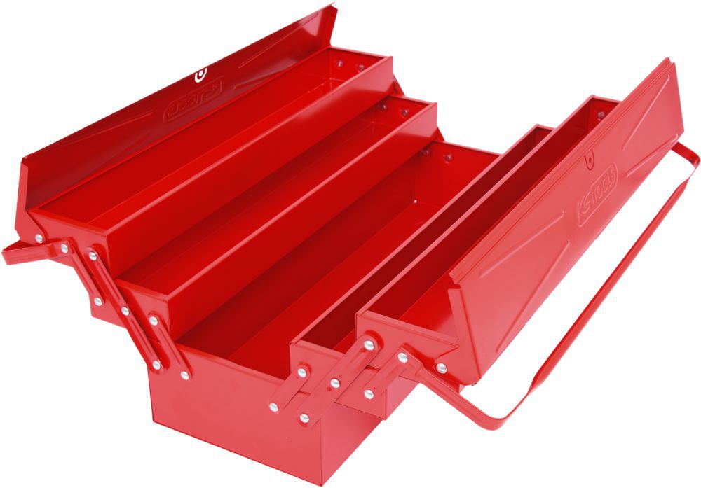 Produktbild KS Tools Werkzeugkiste Metall, 5 Fächer, 550mm