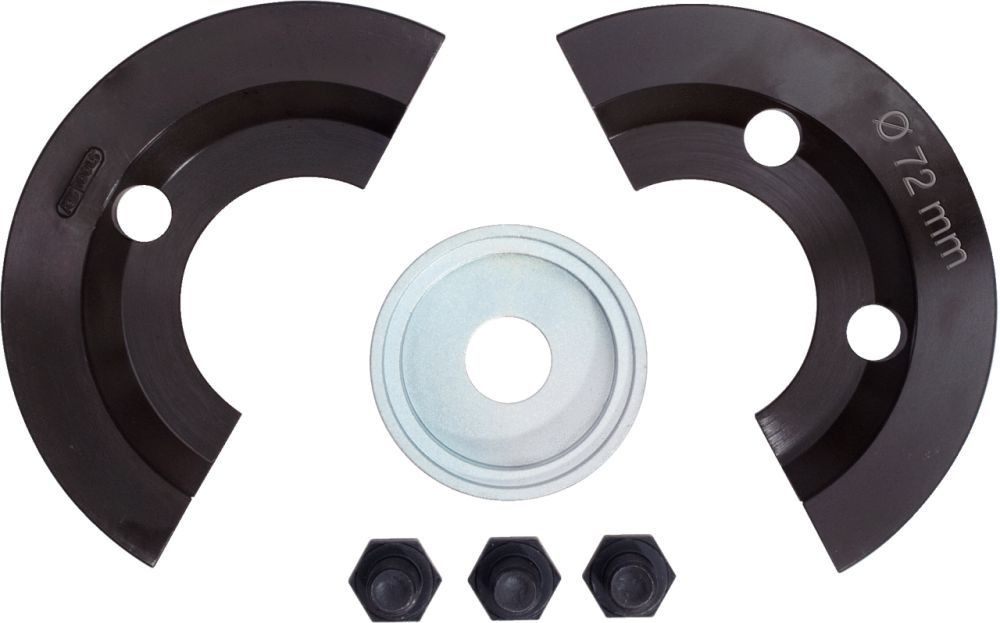 Produktbild KS Tools Halbschalen-Ergänzungs-Satz 6-tlg. für Ø 72 mm