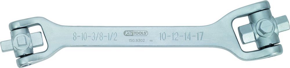 Produktbild KS Tools 8 in 1 Öldienst-Schlüssel, 270 mm bild 5