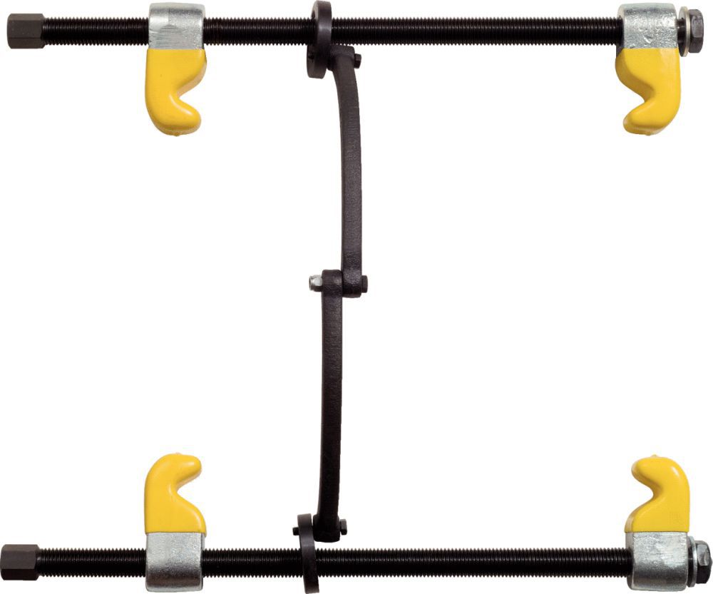 Produktbild KS Tools Federspanner mit Sicherheitsbügel, kunststoffbeschichteten Haken, 300mm bild 1