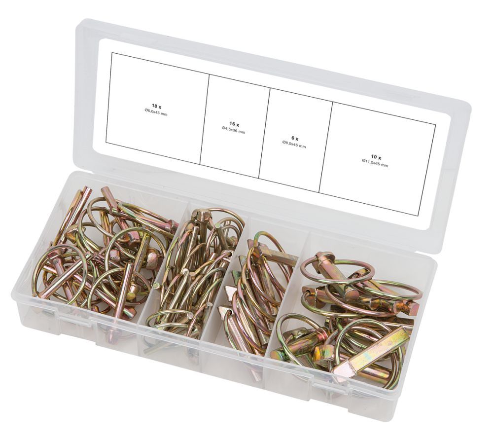 Produktbild KS Tools Sortiment Klappsplinte 50 Teile