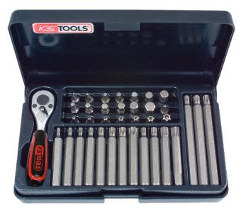 Produktbild KS Tools 10mm CLASSIC Bit Satz 37 teilig