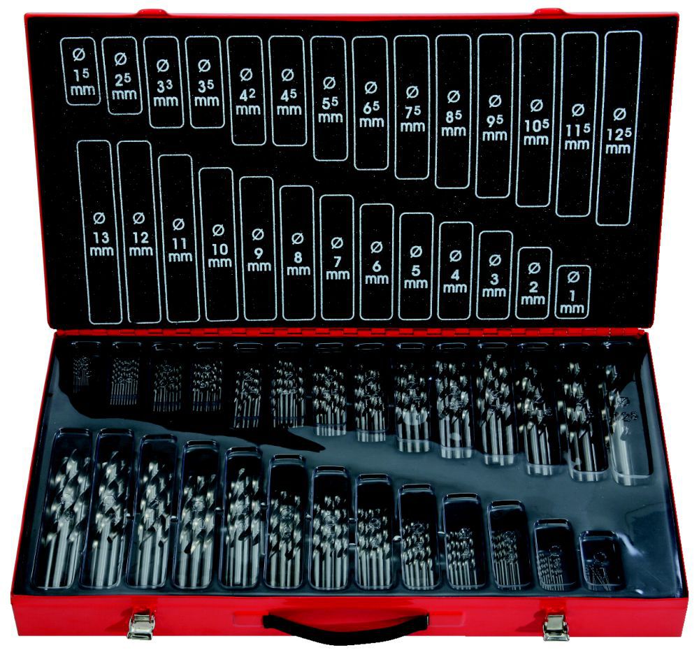 Produktbild KS Tools HSS-G Spiralbohrer Satz 230 teilig 1-13mm bild 1