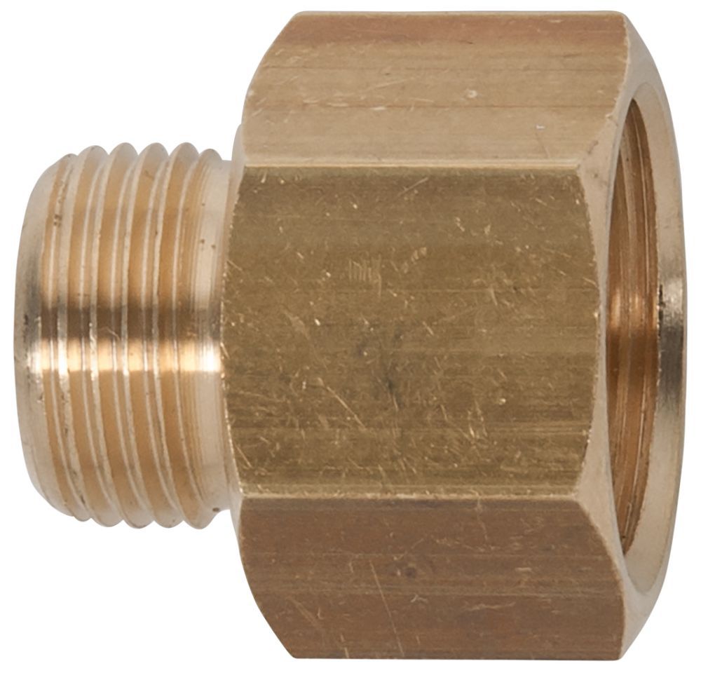 Produktbild KS Tools Messing Reduziernippel G 3/8 Zoll AG x G 1/2 Zoll IG