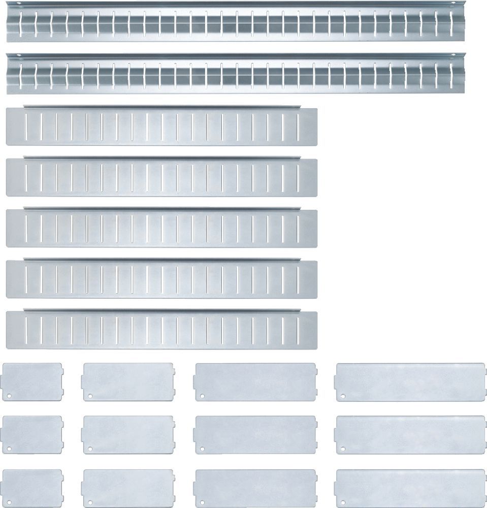 Produktbild KS Tools Schubladen-Einteiler-Satz, 23-tlg.