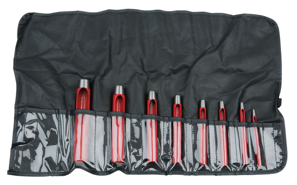 Produktbild KS Tools Rundlocheisen Satz 8 teilig