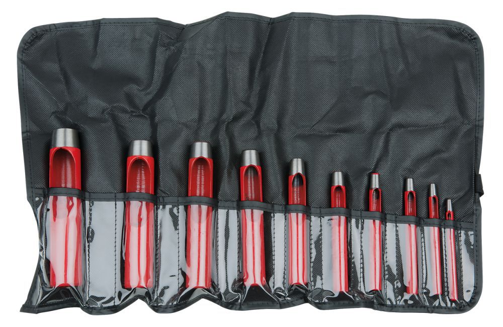 Produktbild KS Tools Rundlocheisen Satz 10 teilig