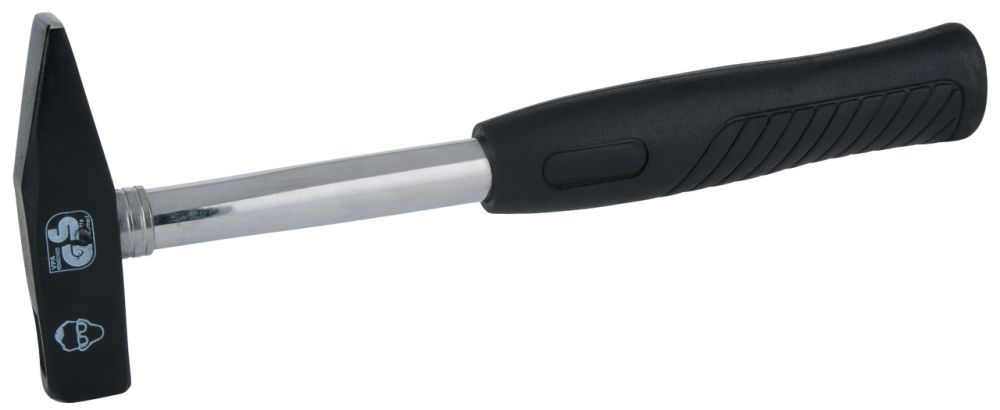 Produktbild KS Tools Schlosserhammer mit Stahlrohr Stiel 350g