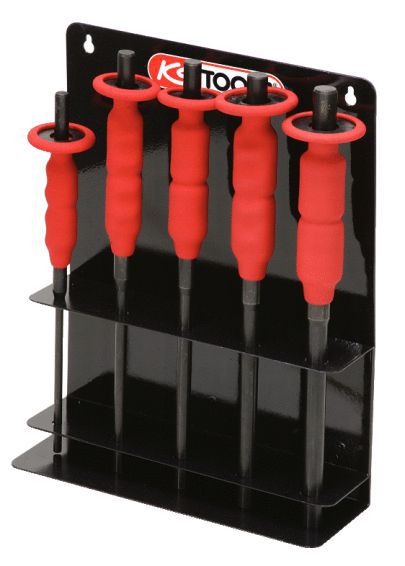 Produktbild KS Tools Splintentreibersatz mit Handschutzgriff, 5-tlg. 6-14mm bild 1