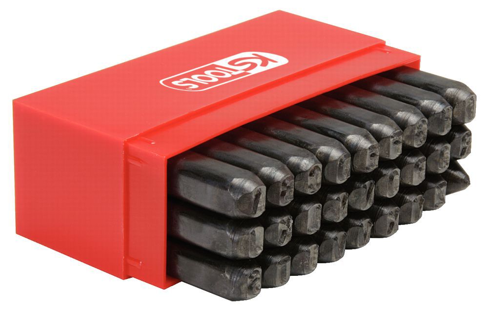 Produktbild KS Tools Buchstaben Prägestempelsatz 27 Teile