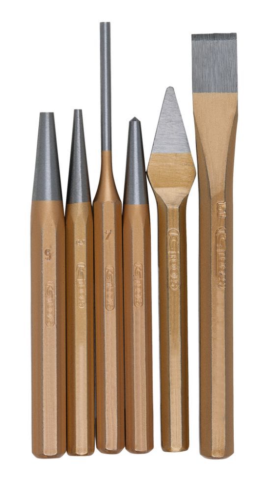 Produktbild KS Tools Kombi Werkzeugsatz in Plastiktasche 6 Teile