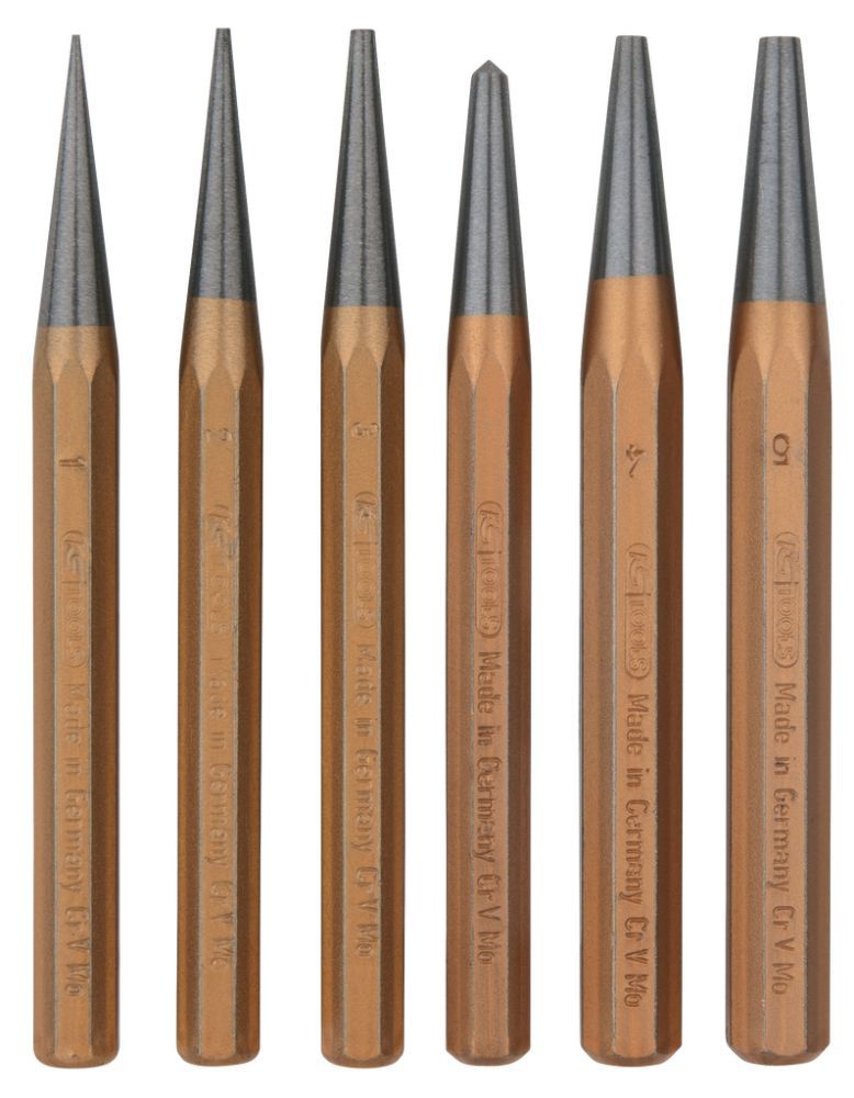 Produktbild KS Tools Durchtreibersatz in Plastiktasche 6 Teile