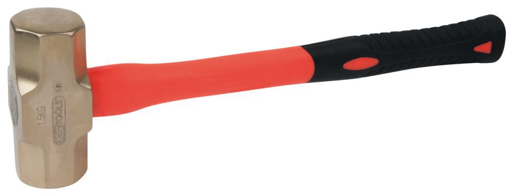 Produktbild KS Tools BRONZE plus Minenhammer 5000 g mit Fiberglasstiel
