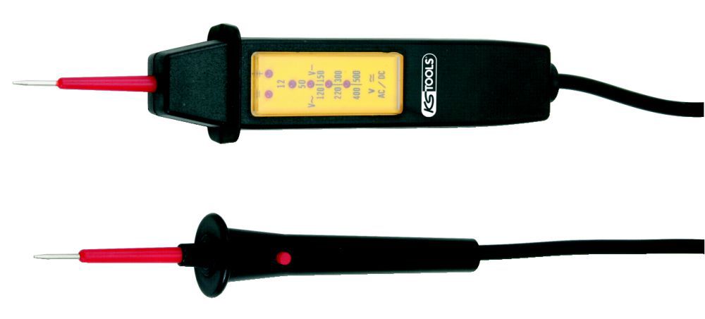 Produktbild KS Tools Universal Spannungsprüfer mit Schutzisolierung 12 - 500 V