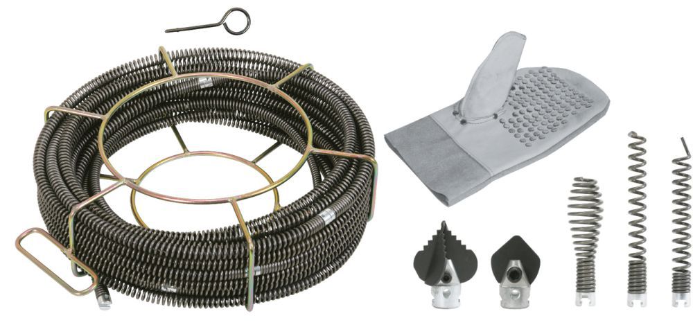 Produktbild KS Tools Kanal- und Rohrreinigungs-Werkzeug-Satz Ø 16mm, 13-tlg.