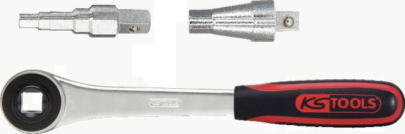 Produktbild KS Tools Gas Stufenschlüssel Satz 3/8" bis 1" 3 Teile