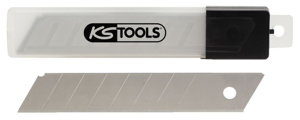 Produktbild KS Tools Abbrechklingen 0,5x18x100 mm Spender a 10 Stück