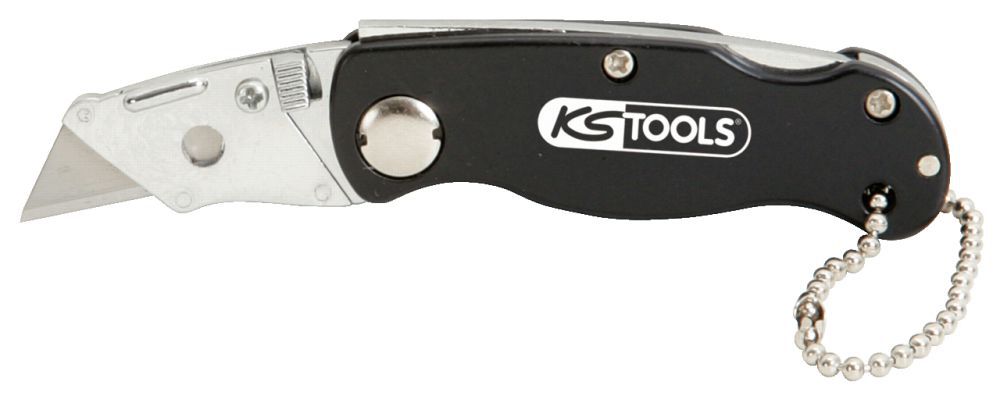 Produktbild KS Tools Klappmesser mit Gürteltragekette 97mm