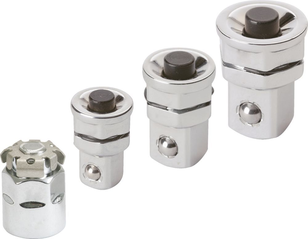 Produktbild KS Tools GEARplus Stecknuss Adapter Satz zöllig 4 teilig