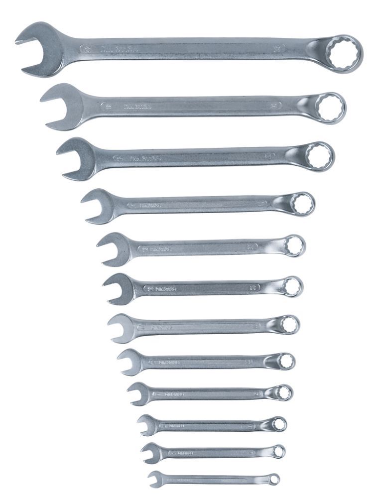 Produktbild KS Tools CLASSIC Ringmaulschlüssel Satz 12-teilig gekröpft 6-22 mm