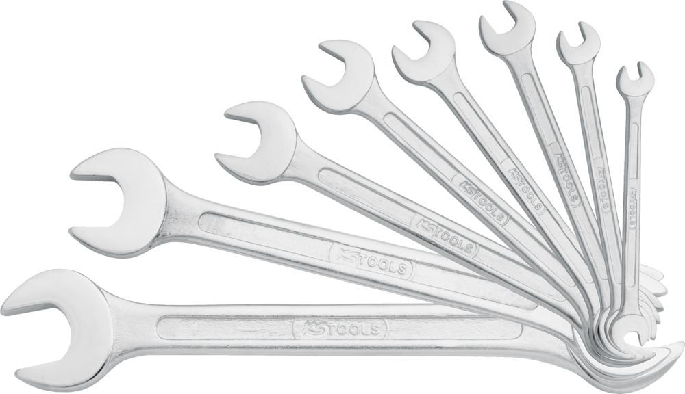 Produktbild KS Tools CLASSIC Doppel Maulschlüssel Satz 10 teilig 8 - 32mm