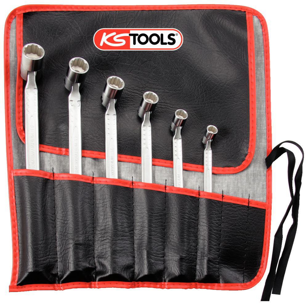 Produktbild KS Tools CLASSIC Doppel Gelenkschlüssel Satz 6 teilig