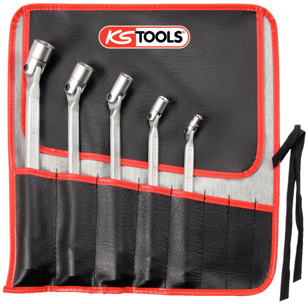 Produktbild KS Tools CLASSIC Torx E Doppel Gelenkschlüssel Satz 5 teilig