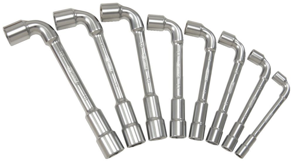 Produktbild KS Tools ULTIMATEplus Doppel Steckschlüssel Satz gekröpft 11 teilig