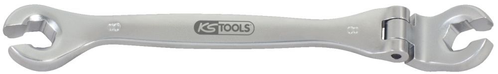 Produktbild KS Tools CHROMEplus Offener Doppel-Ringschlüssel mit Gelenk, 8mm