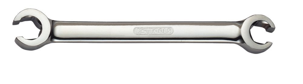 Produktbild KS Tools CHROMEplus Offener Doppel-Ringschlüssel, abgewinkelt, 12x13mm