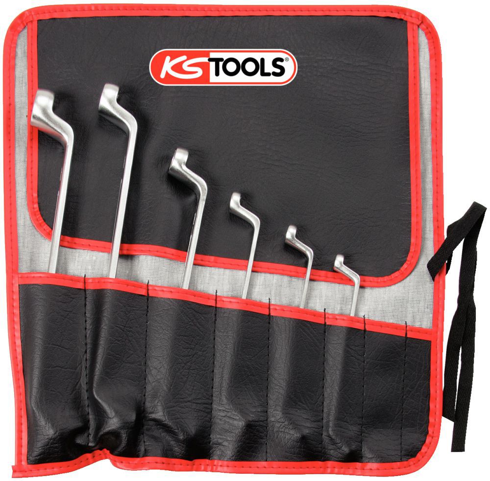 Produktbild KS Tools CLASSIC Doppel Ringschlüssel Satz Torx E gekröpft 6 teilig bild 2