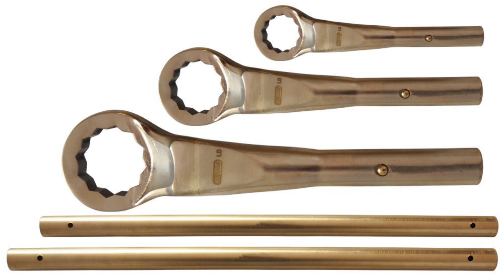 Produktbild KS TOOLS BRONZE plus Zugringschlüssel-Satz 18 teilig