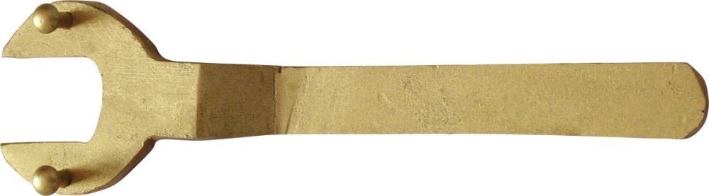 Produktbild KS Tools BRONZEplus Einmaulschlüssel für Tankwagenventil Typ A 160x90 mm