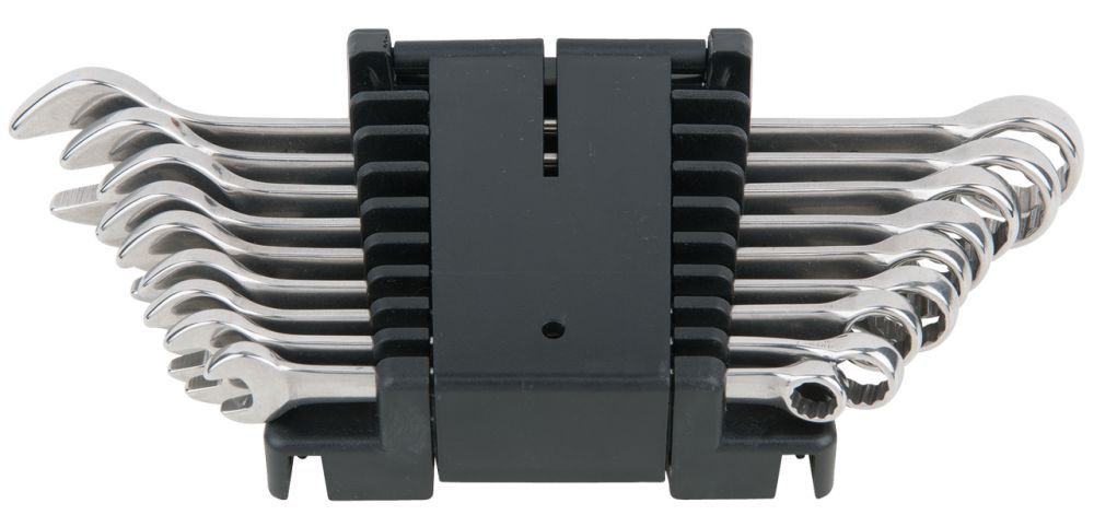 Produktbild KS Tools EDELSTAHL Ringmaulschlüssel Satz abgewinkelt 9 teilig bild 2