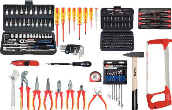Produktbild KS Tools Premium Max Elektriker Werkzeugkoffer 195 teilig bild 3