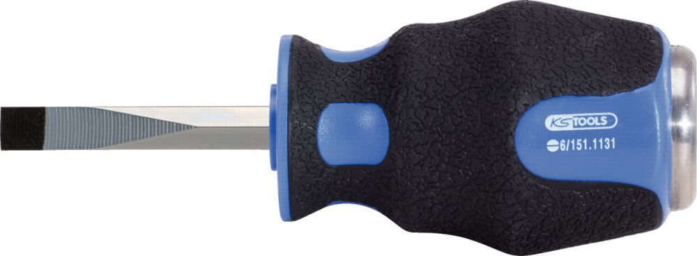 Produktbild KS Tools ERGOTORQUEmax Schlitz Schraubendreher 6mm kurze Form