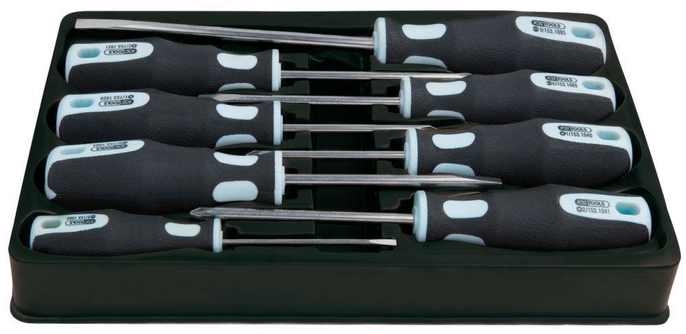 Produktbild KS Tools EDELSTAHL Schraubendreher Satz 8 teilig