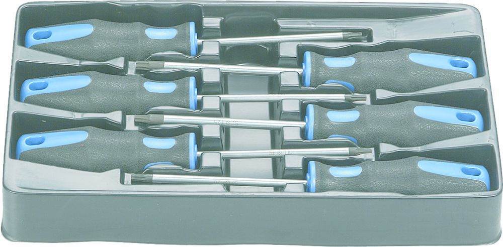 Produktbild KS Tools ERGOTORQUEplus Schraubendreher Satz 6 teilig Torx mit Bohrung bild 2
