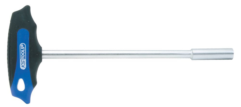 Produktbild KS Tools CHROMEplus T-Griff-Nuss-Schraubendreher, lang, 8mm