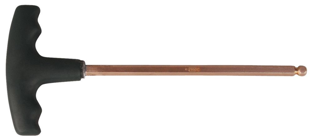 Produktbild KS Tools BERYLLIUMplus Innensechskant Winkelstiftschlüssel T-Griff 8mm mit Kugelkopf