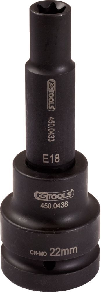 Produktbild KS Tools 3/4" Torx-E-Kraft-Stecknuss, lang, E22