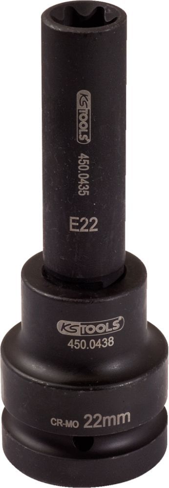 Produktbild KS Tools 1 Kraft Bit Stecknuss E Torx lang E24 bild 1