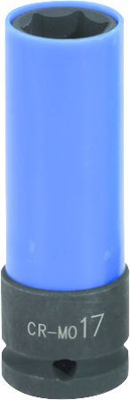 Produktbild KS Tools 1/2" Alu-Felgen Kraft-Stecknuss robust, lang, 17mm